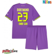 Camiseta Borussia Dortmund Emre Can #23 Tercera Equipación para niños 2026-27 manga corta (+ pantalones cortos)